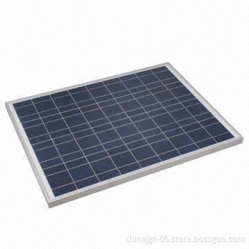 80W/18V Poly Solar Panels, Used for Solar Street Light, Measures 670x820x35mm